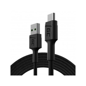 Adaptador USB a USB-C Green Cell KABGC19 Negro 2 m de Green Cell, Cables USB - Ref: S91108869, Precio: 6,87 €, Descuento: %