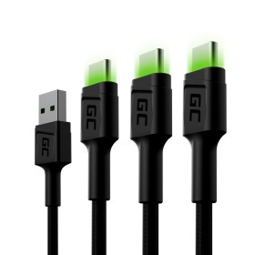 Adaptador USB a USB-C Green Cell KABGCSET02 Negro 1,2 m (3 Unidades) de Green Cell, Cables USB - Ref: S91108873, Precio: 15,9...