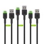 Adattatore USB con USB-C Green Cell KABGCSET02 Nero 1,2 m (3 Unità) di Green Cell, Cavi USB - Rif: S91108873, Prezzo: 15,96 €...