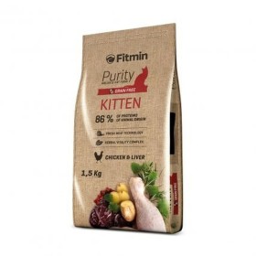 Aliments pour chat Fitmin Purity Kitten 1,5 Kg de Fitmin, Sèche - Réf : S91108921, Prix : 16,02 €, Remise : %