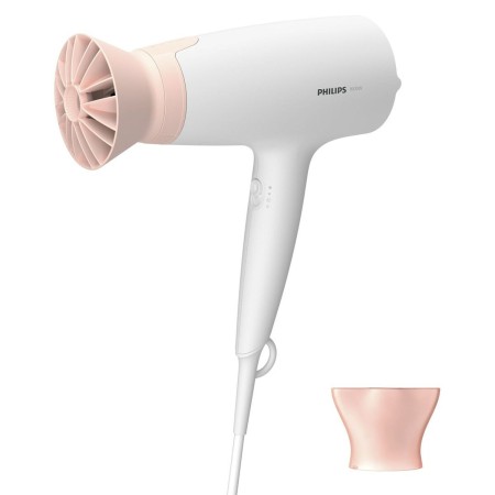 Hairdryer Philips 3000 series White Pink 1600 W by Philips, Hair dryers and diffusers - Ref: S91108965, Price: 24,03 €, Disco...