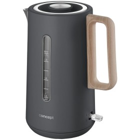 Kettle Concept RK3370 Grey Stainless steel 1850-2200 W 1,7 L by Concept, Electric Kettles - Ref: S91109119, Price: 51,30 €, D...