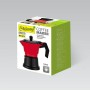 Cafeteira Italiana Feel Maestro MR-1657-3 Preto Vermelho Alumínio 150 ml 3 Kopjes de Feel Maestro, Cafeteiras italianas - Ref...