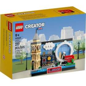 Jogo de Construção Lego Postal de Londres 277 Peças de Lego, Jogos de construção - Ref: S91109298, Preço: 21,76 €, Desconto: %