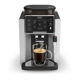 Cafetière superautomatique Krups EA910E10 Noir Aluminium 1450 W 15 bar 1,7 L de Krups, Machines à café automatiques - Réf : S...