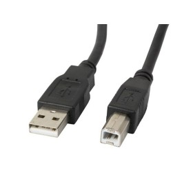 Câble USB A vers USB B Lanberg CA-USBA-10CC-0018-BK Noir 1,8 m de Lanberg, Câbles USB - Réf : S91110080, Prix : 1,48 €, Remis...