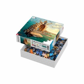 Puzzle Cenega Publishing Jacek Yerka Puerto / Harbor 1000 Stücke von Cenega Publishing, Klassische Puzzles - Ref: S91110162, ...