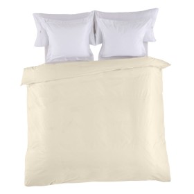 Housse de Couette Alexandra House Living Crème 150 x 220 cm de Alexandra House Living, Couettes et housses de couette - Réf :...