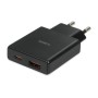 Wall Charger Ibox ILUC43B Black 30 W (1 Unit) | Tienda24 - Global Online Shop Tienda24.eu