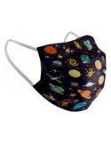 Hygienic Reusable Fabric Mask Space Children's | Tienda24 Tienda24.eu