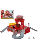 Track with Ramps Red Fire Station 44 x 32 cm | Tienda24 Tienda24.eu