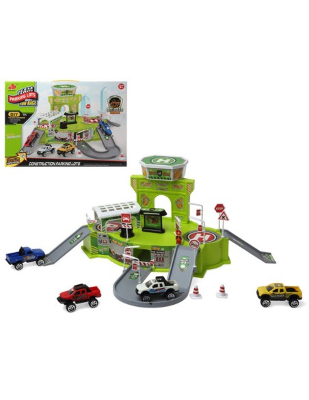 Track with Ramps Green Van | Tienda24 Tienda24.eu