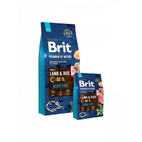 Fodder Brit Premium by Nature Sensitive Lamb Adult Lamb Rice 3 Kg by Brit, Dry - Ref: S9111187, Price: 19,25 €, Discount: %