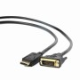 Adattatore DisplayPort a DVI GEMBIRD CC-DPM-DVIM-6 1080 px 1,8 m Nero 1,8 m di GEMBIRD, Cavi DisplayPort - Rif: S9114995, Pre...