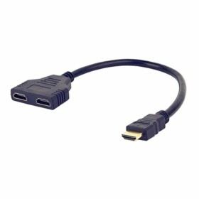 Adaptador HDMI a Doble HDMI GEMBIRD DSP-2PH4-04 Negro de GEMBIRD, Adaptadores DVI-HDMI - Ref: S9115204, Precio: 4,62 €, Descu...