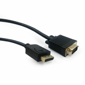 Adaptateur DisplayPort vers VGA GEMBIRD CCP-DPM-VGAM-6 Noir 24 bits 1,8 m de GEMBIRD, Câbles VGA - Réf : S9115256, Prix : 9,4...