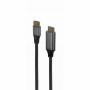 DisplayPort-Kabel zu HDMI GEMBIRD CC-DP-HDMI-4K-6 Schwarz 1,8 m 4K Ultra HD von GEMBIRD, DisplayPort-Kabel - Ref: S9115258, P...