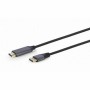 Cable DisplayPort a HDMI GEMBIRD CC-DP-HDMI-4K-6 Negro 1,8 m 4K Ultra HD de GEMBIRD, Cables DisplayPort - Ref: S9115258, Prec...