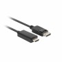 Cabo DisplayPort a HDMI Lanberg CA-DPHD-11CC-0050-BK Preto 5 m de Lanberg, Cabos DisplayPort - Ref: S9115340, Preço: 10,37 €,...