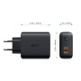 Carregador de Parede Aukey PA-D2 Preto 36 W de Aukey, Carregadores - Ref: S9117934, Preço: 28,17 €, Desconto: %