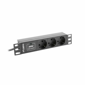 Ciabatta Multipresa Lanberg PDU-03F-0200-IEC-BK (2 m) di Lanberg, Multiprese - Rif: S9118254, Prezzo: 16,90 €, Sconto: %