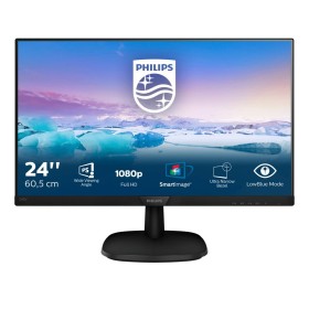 Écran Philips 243V7QJABF/00 Full HD 23,8" 60 Hz de Philips, Ecrans PC - Réf : S9119834, Prix : 114,85 €, Remise : %