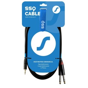 Câble jack Sound station quality (SSQ) SS-1813 1 m de Sound station quality (SSQ), Câbles - Réf : S9120777, Prix : 13,48 €, R...