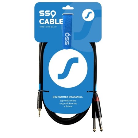 Câble jack Sound station quality (SSQ) SS-1813 1 m de Sound station quality (SSQ), Câbles - Réf : S9120777, Prix : 13,49 €, R...