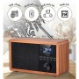 Radio Adler AD 1184 Noir Bois de Adler, Radio portables - Réf : S9121066, Prix : 52,47 €, Remise : %