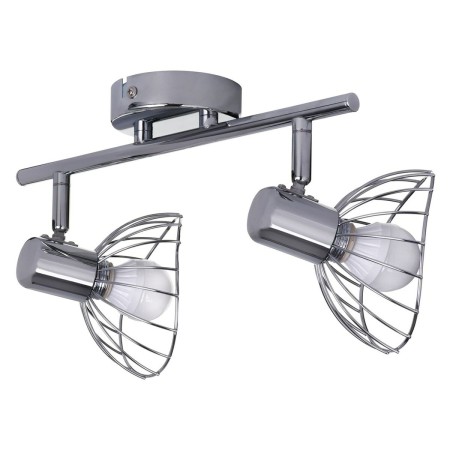 Ceiling Light Activejet AJE-GIZEL 2P Silver Metal 40 W by Activejet, Ceiling Lights - Ref: S9121665, Price: 8,78 €, Discount: %