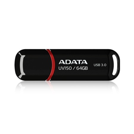 Memoria USB Adata UV150 Nero 64 GB di Adata, Chiavette USB - Rif: S9121910, Prezzo: 6,45 €, Sconto: %