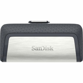 Pendrive SanDisk Ultra Dual Drive USB Type-C Black Silver 32 GB (1 Unit) by SanDisk, USB flash drives - Ref: S9122719, Price:...