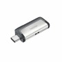 Pendrive SanDisk Ultra Dual Drive USB Type-C Noir Argenté 32 GB (1 Unité) de SanDisk, Clés USB - Réf : S9122719, Prix : 11,83...