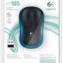 Mouse Logitech LGT-M185B Black Monochrome 1000 dpi by Logitech, Mice - Ref: S9123442, Price: 15,40 €, Discount: %