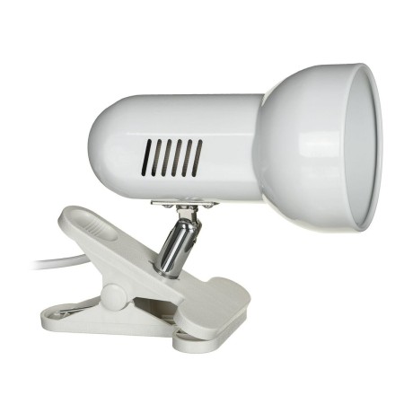 Desk lamp Activejet AJE-CLIP White Metal Plastic 60 W by Activejet, Bedside and Table Lamps - Ref: S9124381, Price: 8,28 €, D...