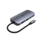 Hub USB Unitek D1071A Preto Prateado de Unitek, Hubs USB - Ref: S9124406, Preço: 57,95 €, Desconto: %