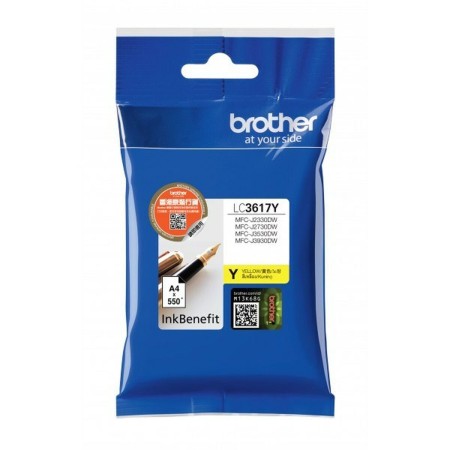 Cartuccia ad Inchiostro Originale Brother LC-3617Y Giallo di Brother, Toner e inchiostro per stampante - Rif: S9128061, Prezz...