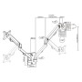 Support de table d'écran GEMBIRD MA-WA2-01 17" 27" de GEMBIRD, Supports et rehausseurs d'écran - Réf : S9128155, Prix : 58,42...