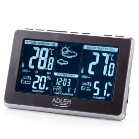 Estação Meteorológica Multifunções Adler CR 1166 Preto | Tienda24 - Global Online Shop Tienda24.eu