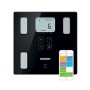 Digital Bathroom Scales Omron HBF-222T-EBK Black 34 x 32 x 8 cm by Omron, Scales - Ref: S9131705, Price: 126,64 €, Discount: %