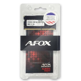 Mémoire RAM Afox AFSD48VH1P 8 GB DDR4 2133 MHz CL15 de Afox, Mémoire principale - Réf : S9132709, Prix : 22,36 €, Remise : %