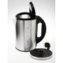 Kettle Adler AD 1216 Black Silver Stainless steel Plastic 2000 W 2200 W 1,7 L by Adler, Electric Kettles - Ref: S9134054, Pri...