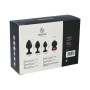 Anal plug Virgite Black Silicone Set 3 Pieces | Tienda24 - Global Online Shop Tienda24.eu