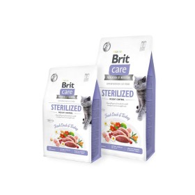 Comida para gato Brit Sterilized Adulto Peru Pato 7 kg de Brit, Seca - Ref: S9136105, Preço: 46,33 €, Desconto: %