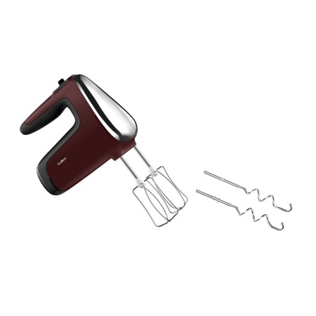 Batedeira de Mão Multifunções com Acessórios Tefal HT652538 Vermelho 600 W de Tefal, Batedeiras de mão e taça - Ref: S9136390...