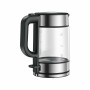 Bouilloire Xiaomi BHR7423EU Noir Transparent Argenté Acier inoxydable Verre Borosilicaté 1850-2200 W 1,7 L de Xiaomi, Bouillo...