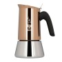 Cafetera Italiana Bialetti Cobre Acero Inoxidable 200 ml 4 Tazas de Bialetti, Cafeteras italianas - Ref: S9139589, Precio: 50...