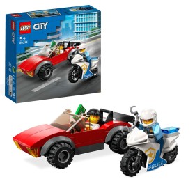 Jogo de Construção Lego PERSECUCIÓN POLICIAL EN BICICLETA 59 Peças de Lego, Jogos de construção - Ref: S9140270, Preço: 11,63...