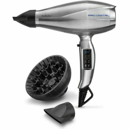 Föhn Babyliss 6000E 2200 W Grau Silberfarben 2200 W von Babyliss, Haartrockner und Diffusoren - Ref: S9140862, Preis: 111,51 ...