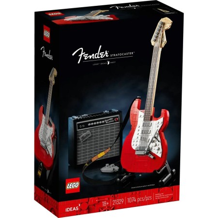 Jogo de Construção Lego FENDER STRATOCASTER Azul Multicolor de Lego, Jogos de construção - Ref: S9141143, Preço: 154,08 €, De...